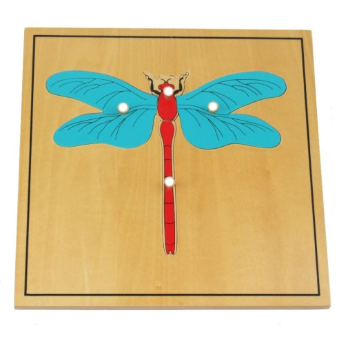 Puzzle de la libellule Montessori