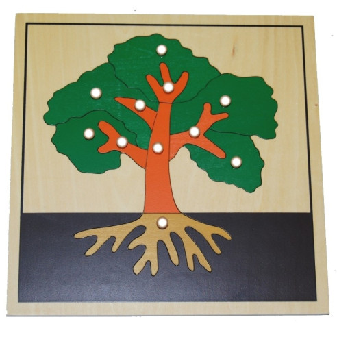 Puzzle de l'arbre Montessori