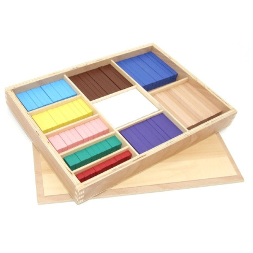 Réglettes cuisenaires Montessori