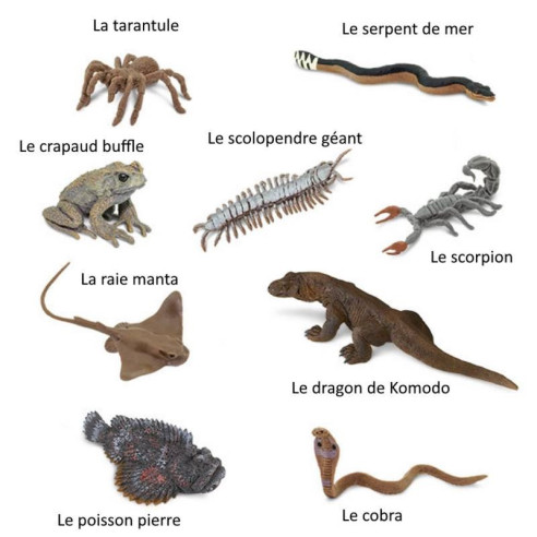 Tube - Créatures venimeuses