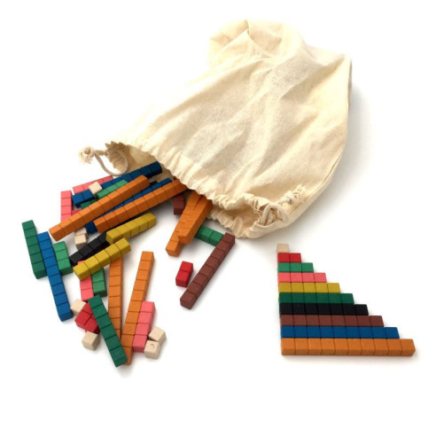 Réglettes cuisenaires en Re-Wood®