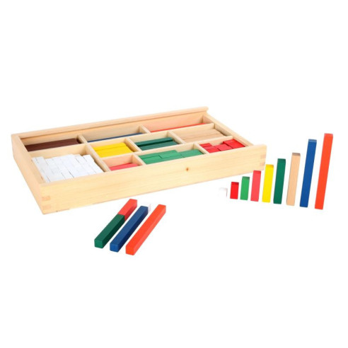 Réglettes cuisenaires en bois