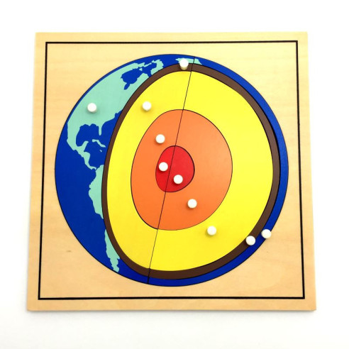 Puzzle de la Terre Montessori