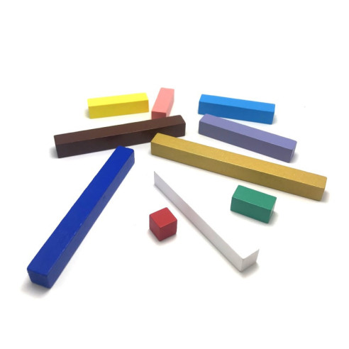 Réglettes cuisenaires à l'unité