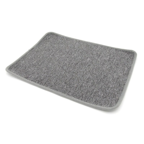 Petit tapis  gris Montessori vu d'ensemble