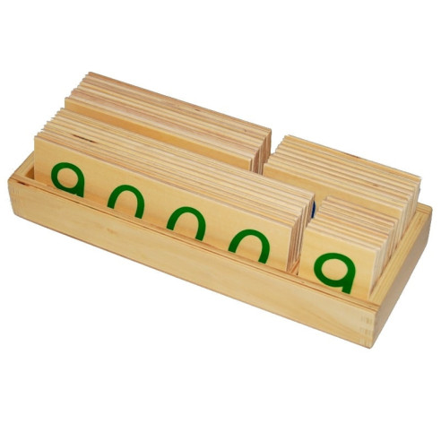 Symboles sur petites cartes en bois (1 - 9000) Mathématiques Montessori