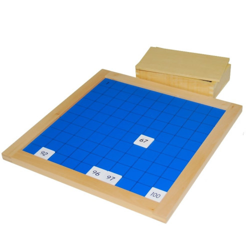 Tableau de 100 mathématiques Montessori