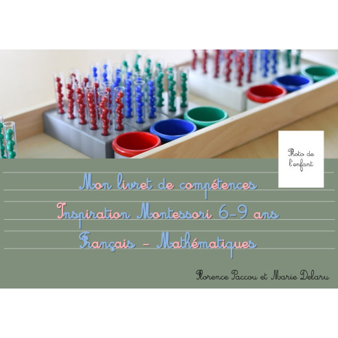 Mon livret de compétences Montessori 6-9 ans