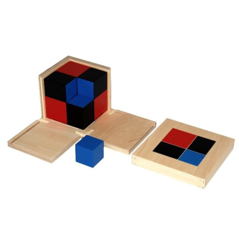 Cube du binôme Montessori